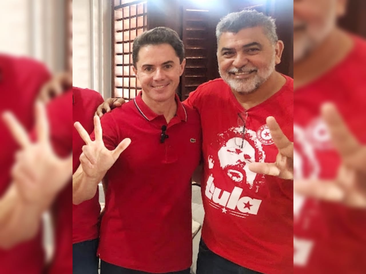 Em Patos, Lenildo Morais recebe apoio do Senador Veneziano para a sua candidatura a deputado federal