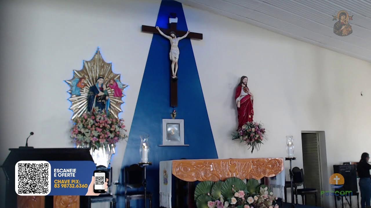 VEJA: VÍDEO DA MISSA DO SANTUÁRIO DE N.S. DO PERPÉTUO SOCORRO PATOS PB 21/06/2022