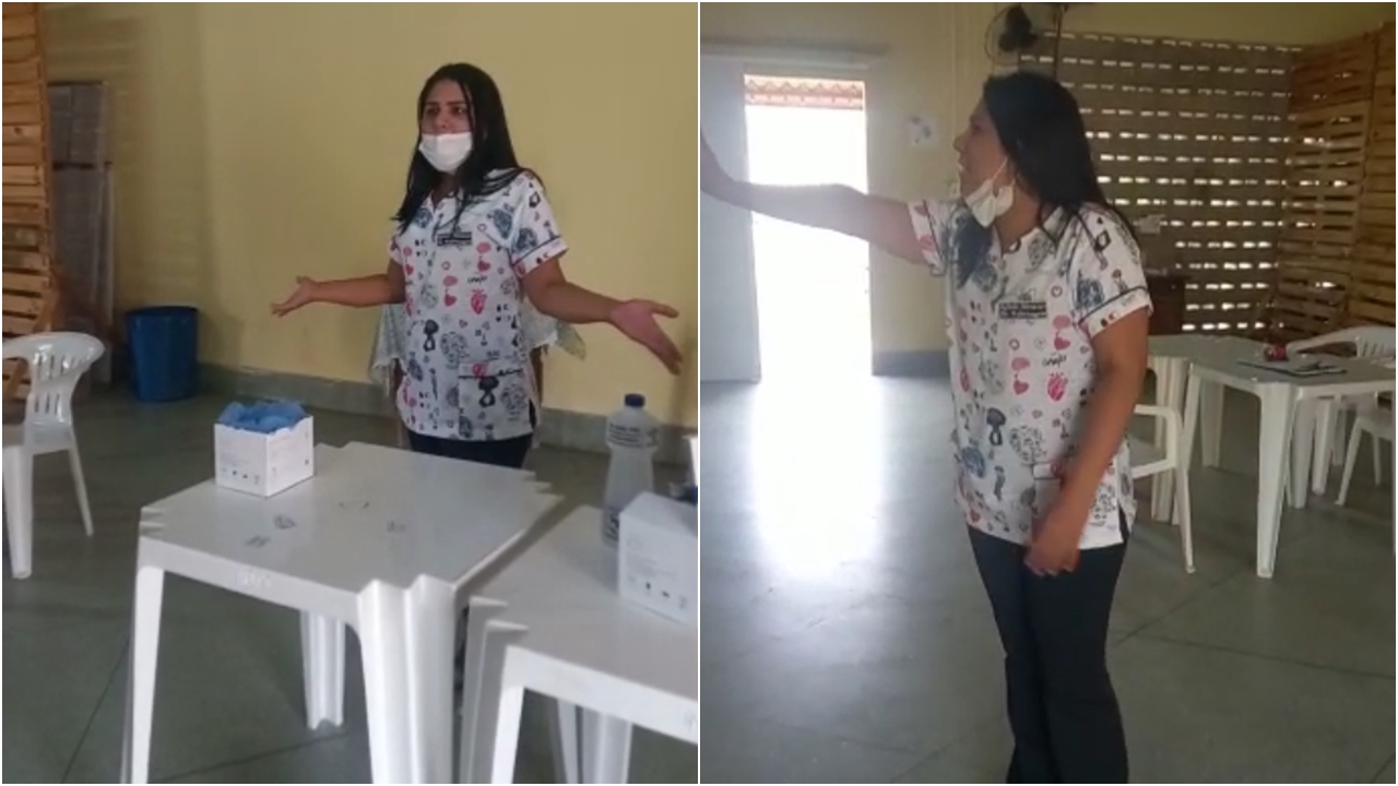 Populares procuram vacina contra a covid em Patos e reclamam que foram mal atendidos; município diz que afastou servidora. Ela traz sua versão e se defende. Ouça