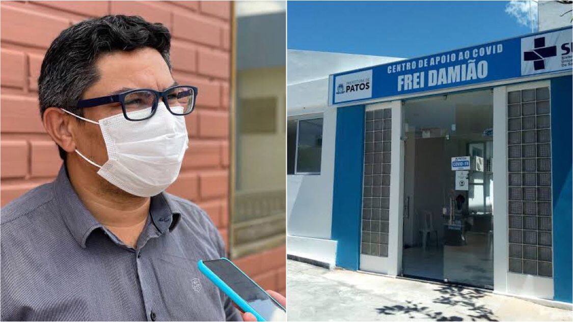 Secretário de Saúde Leônidas Medeiros, confirma ao Patosonline reabertura do Centro de Testagem para Covid-19