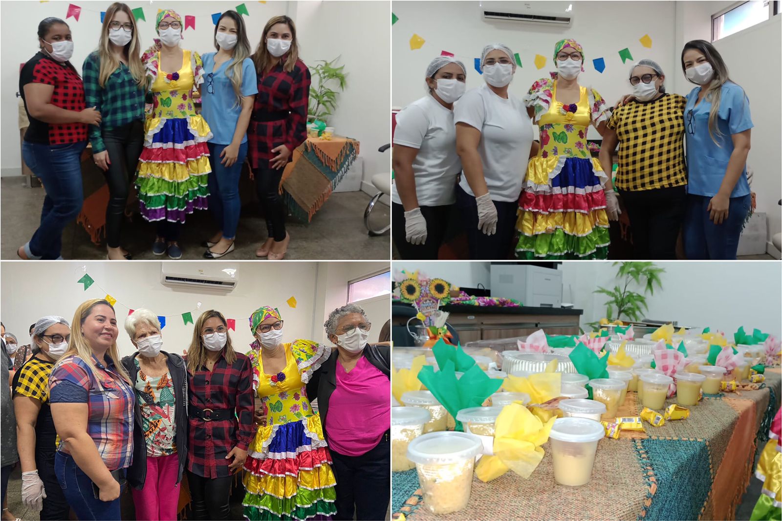 Pacientes e funcionários do Hospital de Patos comemoram o São João no Arraiá do Bem