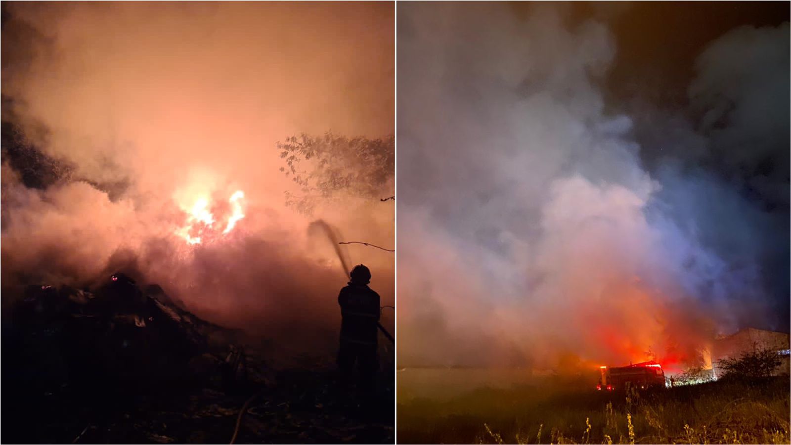 Corpo de Bombeiros divulga mais informações sobre incêndio em depósito de materiais recicláveis na noite desta terça (28), em Patos. Ouça