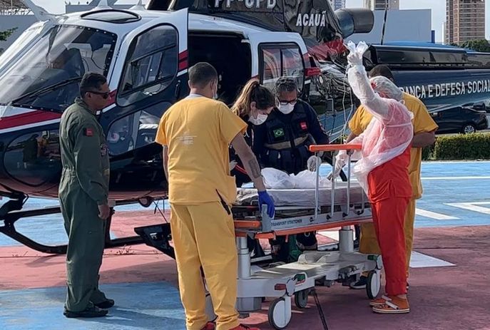 Bebê de apenas 1 ano é socorrido com lesões, fratura e desnutrição, na Paraíba