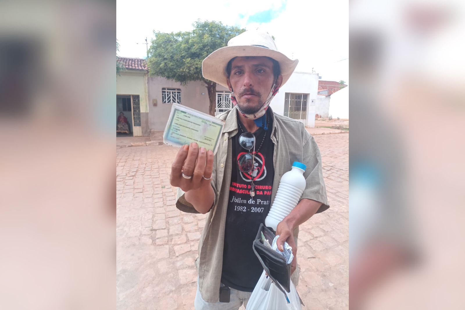 Após reportagem do Patosonline, patoense que estava desaparecido é localizado na cidade de Maturéia