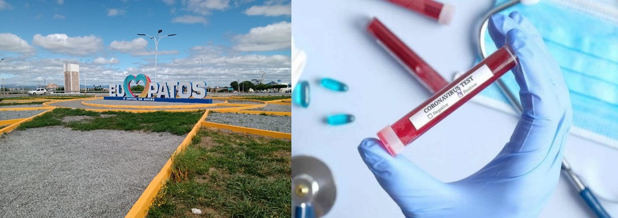 Patos registrou 765 casos de Covid-19 em quatro dias e média é mais de 31 vezes superior ao início do mês