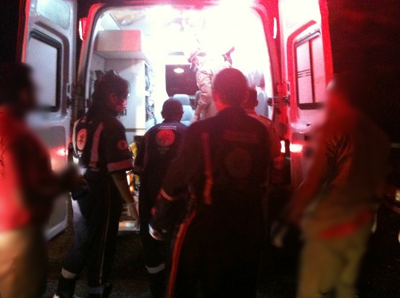 Motociclista atropela mulher na noite desta sexta-feira (01) no Bairro Salgadinho, em Patos 