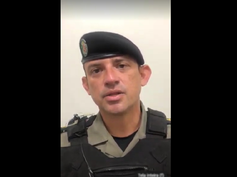 Comandante do 3º BPM, ten. cel. Esaú, faz balanço positivo das festividades juninas em Patos. Veja