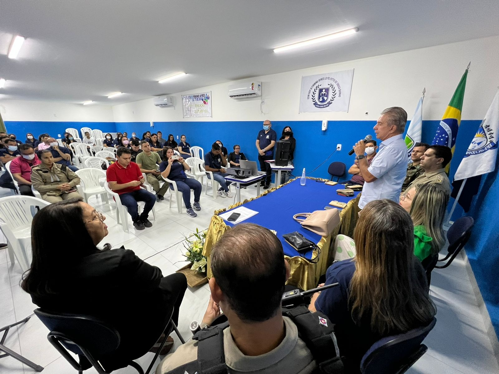 Solenidade marca implantação oficial da Escola Cívico-Militar em Patos