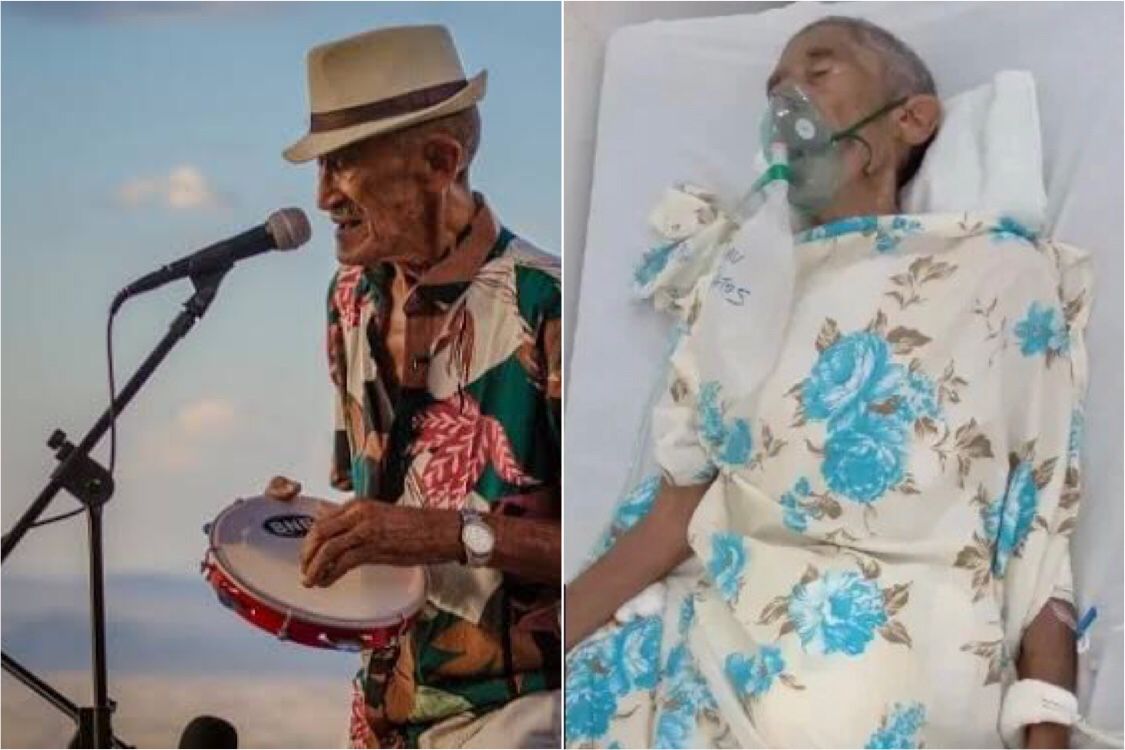 Músico Derréis, figura icônica da cidade de Patos, está entubado na UTI do Hospital Regional em estado grave e família pede ajuda. Ouça