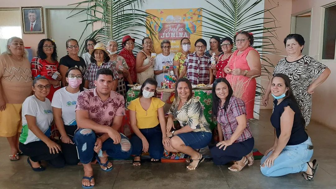 Arraiá da Melhor Idade é realizado em Santa Maria Gorete, Distrito de Mãe d'água