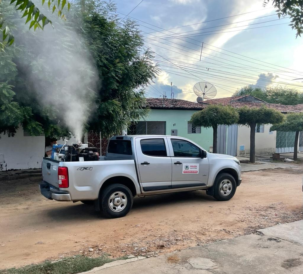 Combate ao Aedes: Secretaria da Saúde de Patos divulga cronograma da semana com ações do carro fumacê