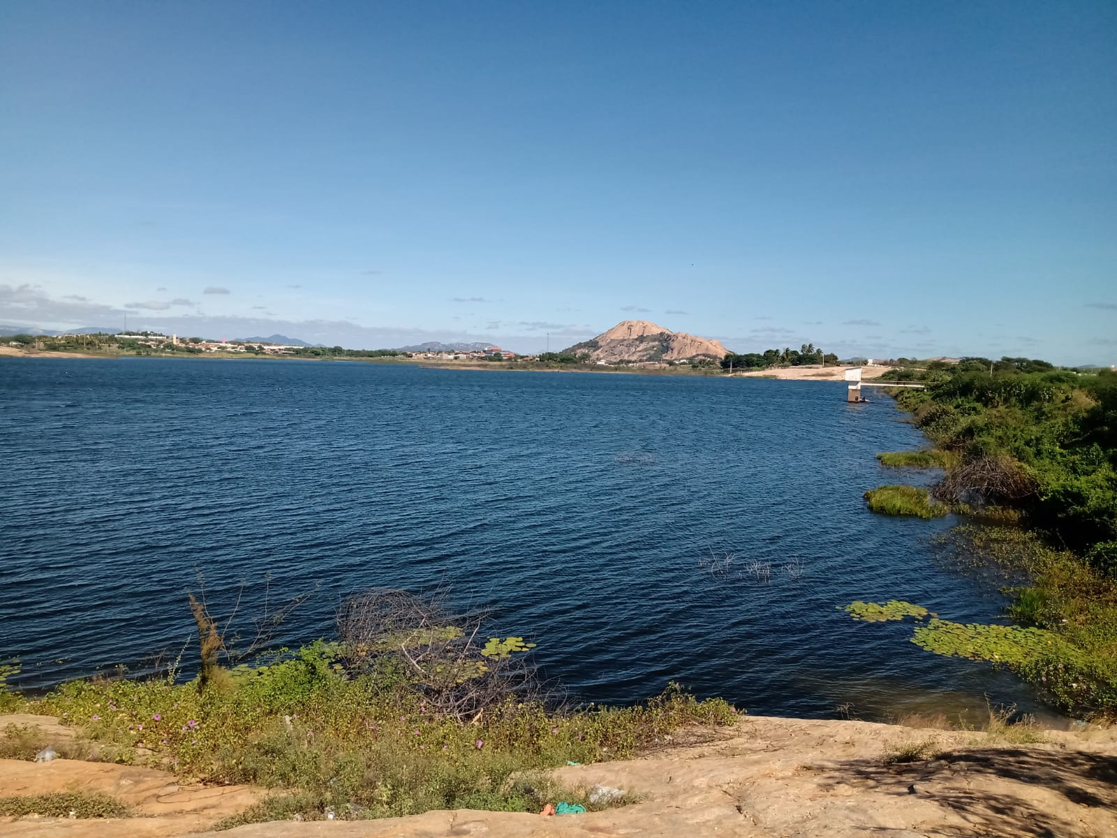 Açude do Jatobá inicia o segundo semestre com pouco mais de 8 milhões de metros cúbicos de água em sua bacia