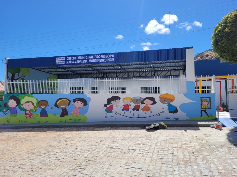 Prefeitura de Catingueira reinaugura creche Maria Madalena nesta sexta-feira (15)