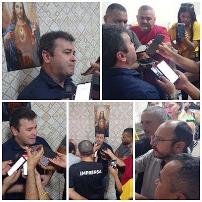 Pré-Candidato: Dr Aledson Moura concede entrevista coletiva em Patos, fala sobre sua trajetória e projetos para a região