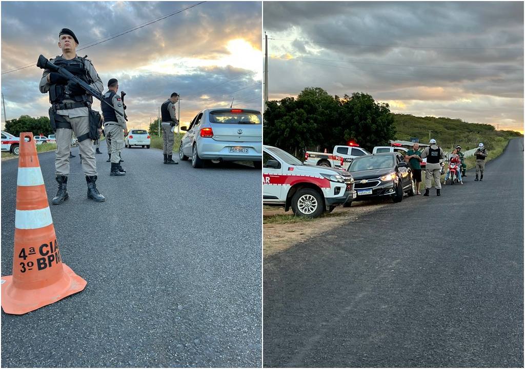 Comandante do 3º BPM de Patos, Tem C. Esaú, faz balanço positivo da Operação Paradigma e do final de semana. Ouça