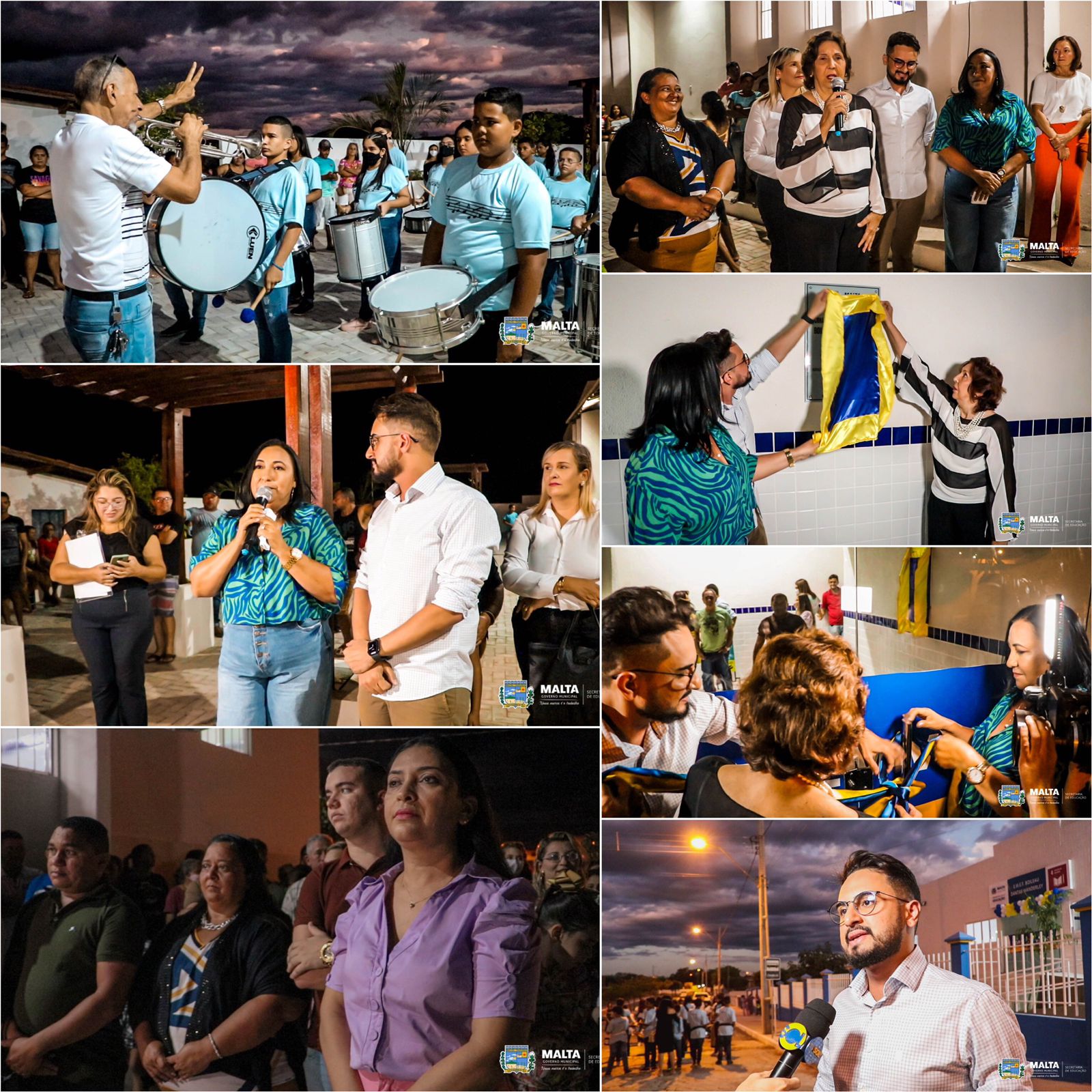 Prefeitura de Malta entrega Escola Boileau com mais de R$ 800 mil investidos em reforma e ampliação