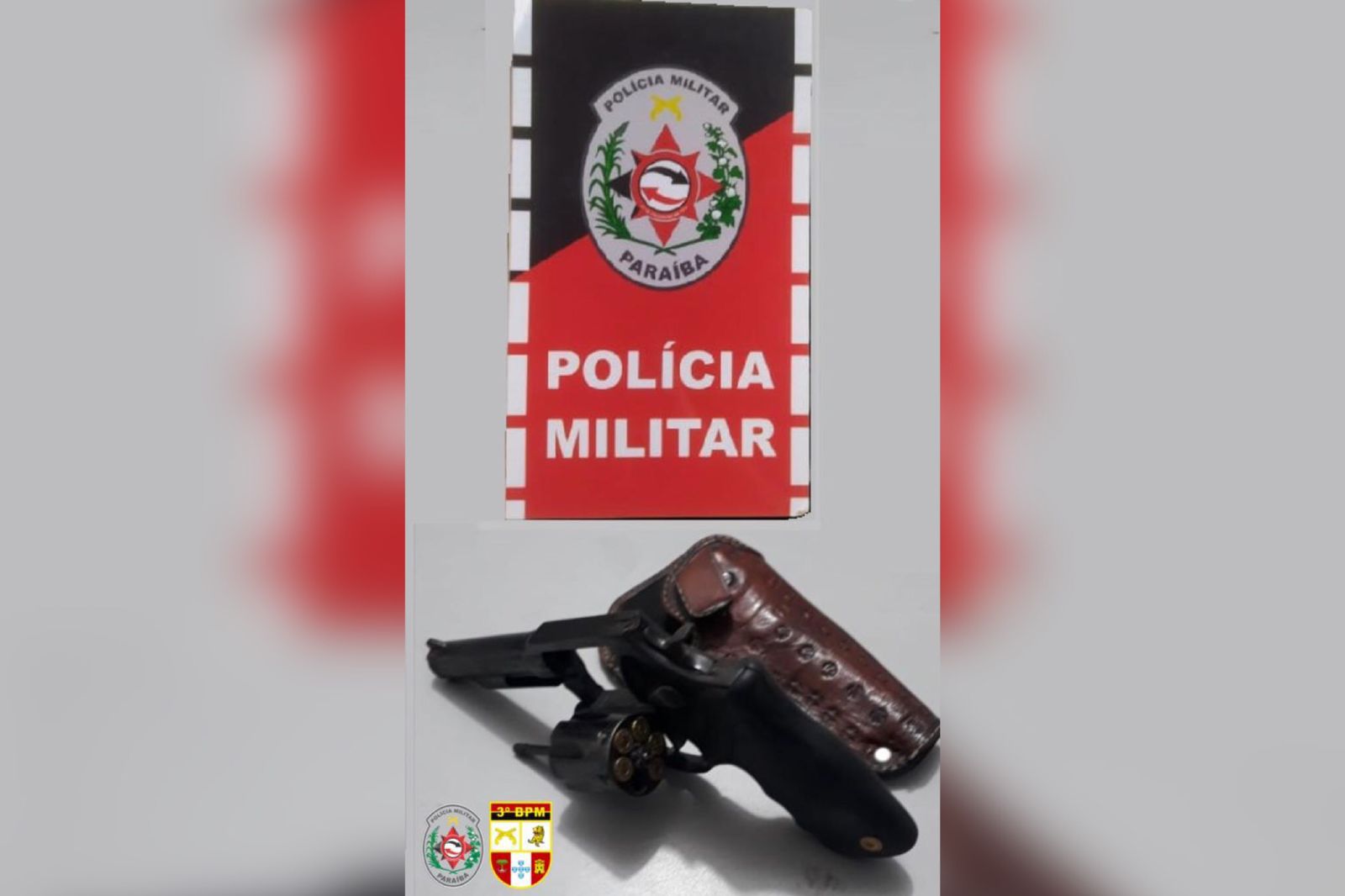 Polícia Militar prende homens por posse ilegal de arma de fogo em Várzea-PB