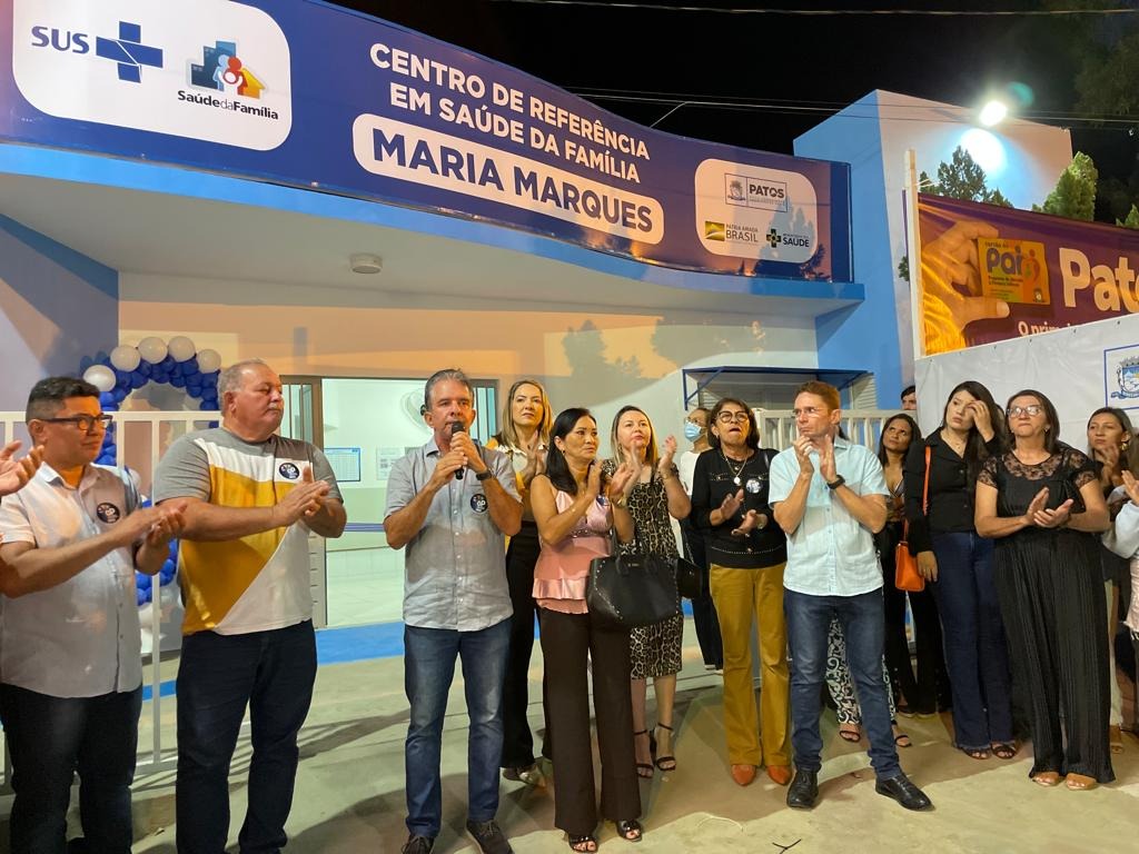 Prefeito Nabor Wanderley faz entrega oficial do Centro de Referência em Saúde da Família Maria Marques, no bairro Jatobá