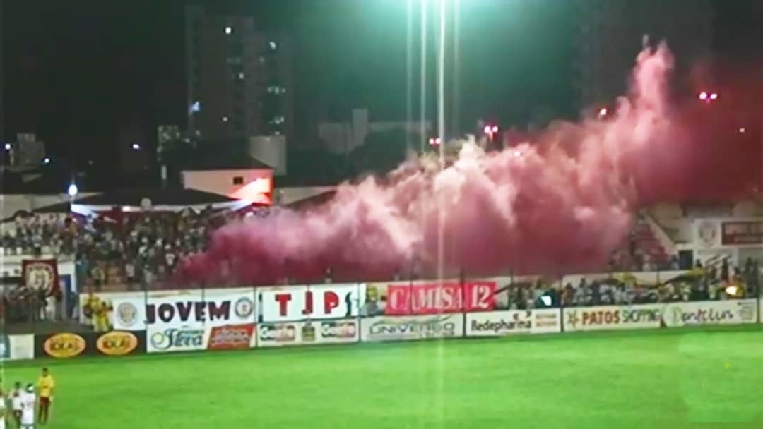 Torcidas organizadas do Esporte de Patos voltam a protestar pela atual situação do clube