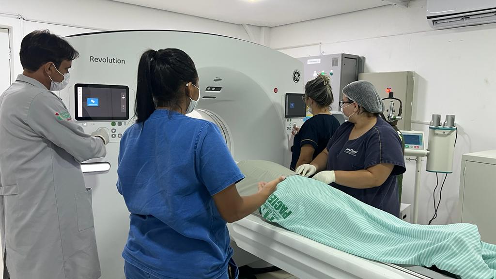 Novo tomógrafo de 64 canais do Hospital de Patos já está em pleno funcionamento no centro de imagens da unidade
