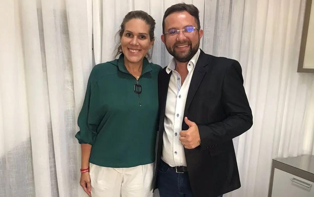 Pré-candidata à deputada estadual, Germana Wanderley, recebe apoio do advogado e membro do PSOL de Patos, Janderson Figueiredo