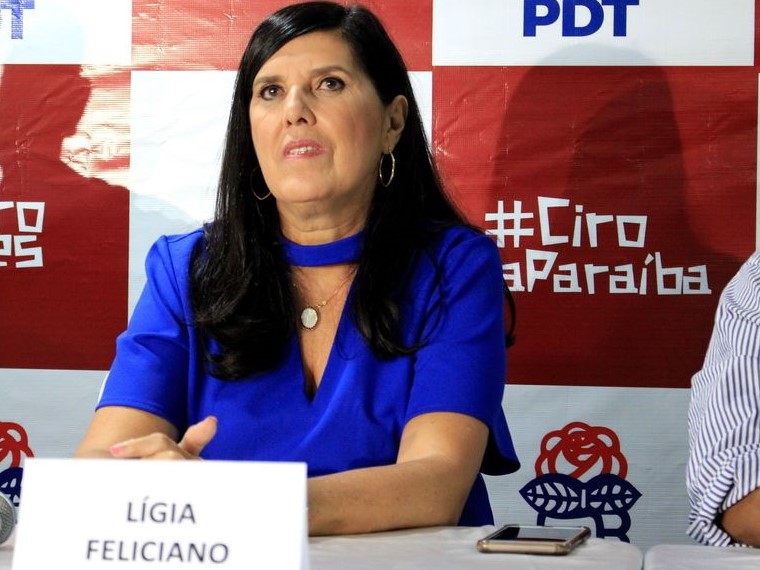 PDT descarta Lígia Feliciano na chapa majoritária de João Azevêdo