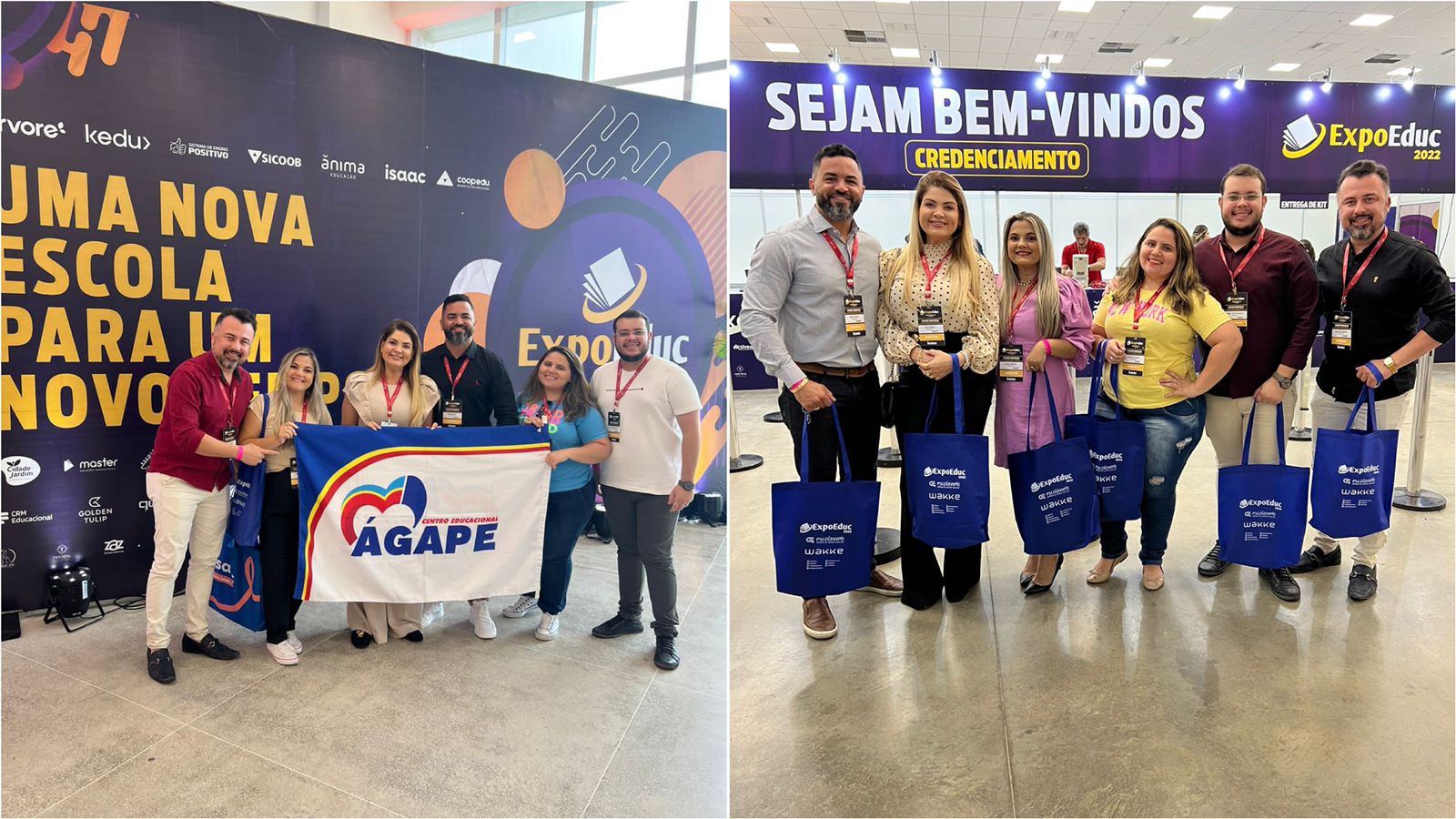 Colégio ÁGAPE participa da ExpoEduc 2022. Confira