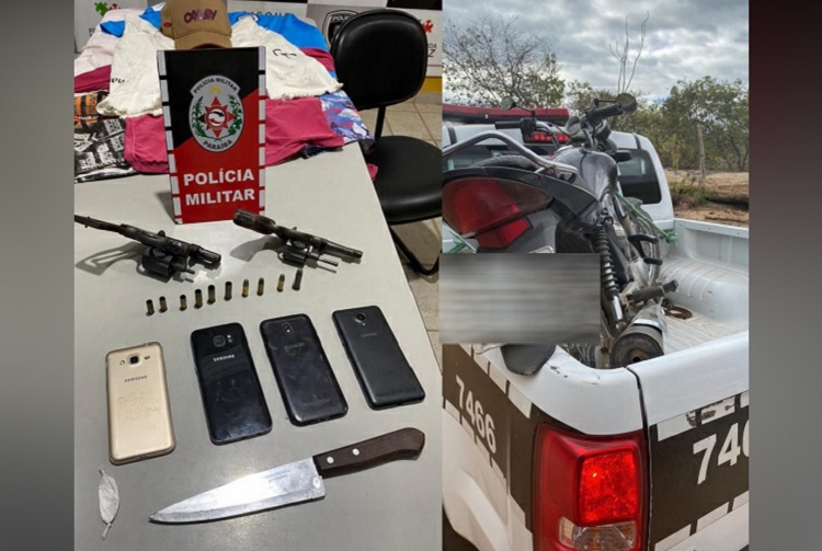 Dois suspeitos de assalto morrem em confronto com a Polícia Militar na região de Catolé do Rocha