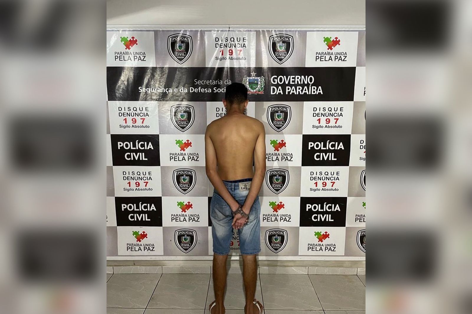 Polícia Civil age rápido e prende suspeito de envolvimento em homicídio na madrugada desta quarta-feira (03), em Patos