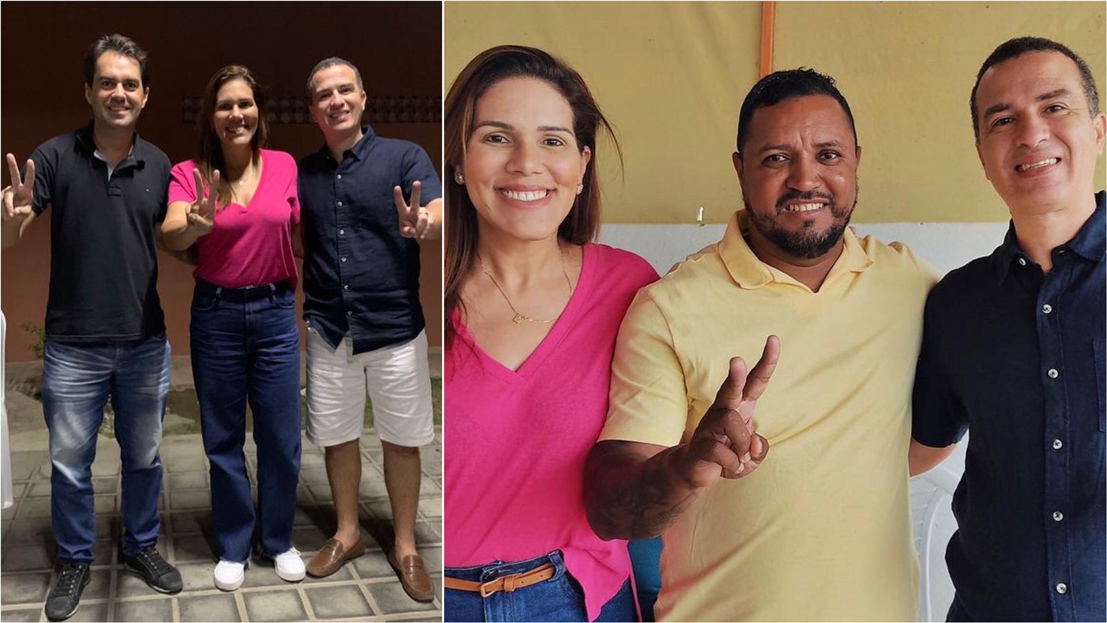 Dan Mineral e Nego do Borel, de Patos, declaram apoio à Germana Wanderley
