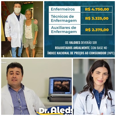 No dia da Saúde, Dr. Aledson Moura parabeniza colegas e enaltece conquista dos Enfermeiros