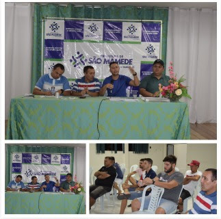 Secretaria de Esportes de São Mamede realiza “Congresso Técnico” para o Campeonato Municipal de Futsal