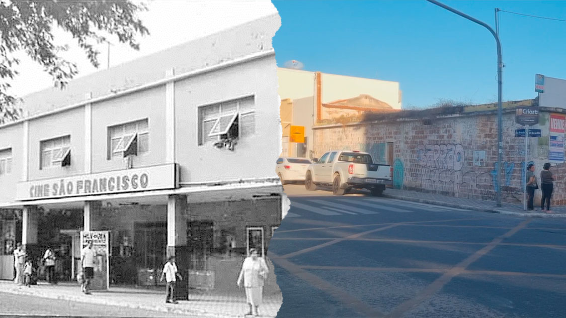 Cine São Francisco, ou melhor, Gigantão do Prado, um dos primeiros cinemas inaugurados na cidade de Patos. Veja vídeo