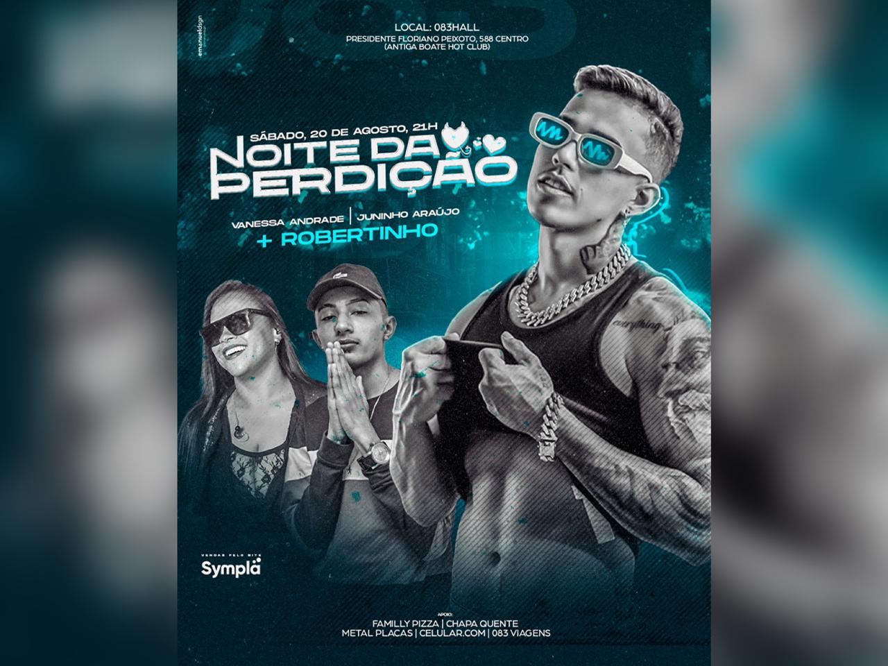 A 083 HALL sob NOVA ADMINISTRAÇÃO realizará a NOITE DA PERDIÇÃO com uma mistura de ritmos