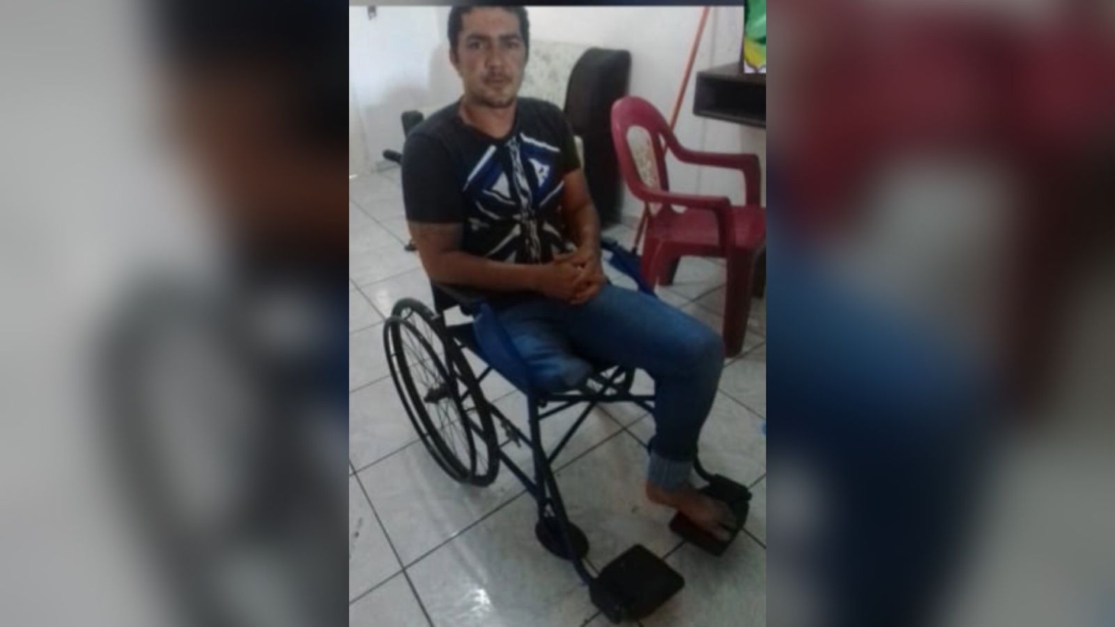 Jovem da cidade de Coremas faz campanha para tentar comprar prótese mecânica que custa cerca de R$ 11 mil