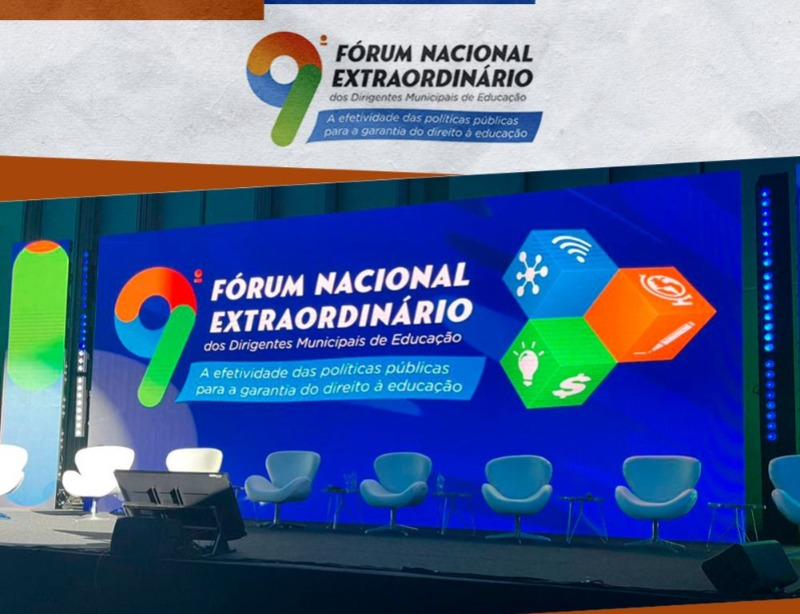 Secretaria de Educação de São José do Bonfim participa do 9º Fórum Nacional Extraordinário da Undime