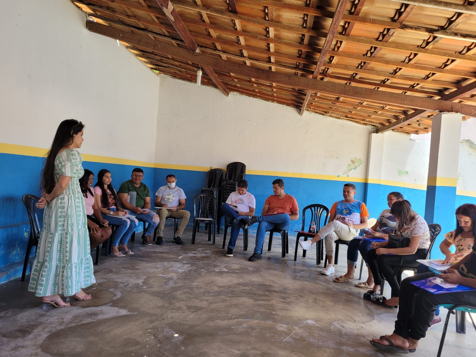 Secretaria de Assistência Social de Areia de Baraúnas realiza capacitação de equipe do CRAS