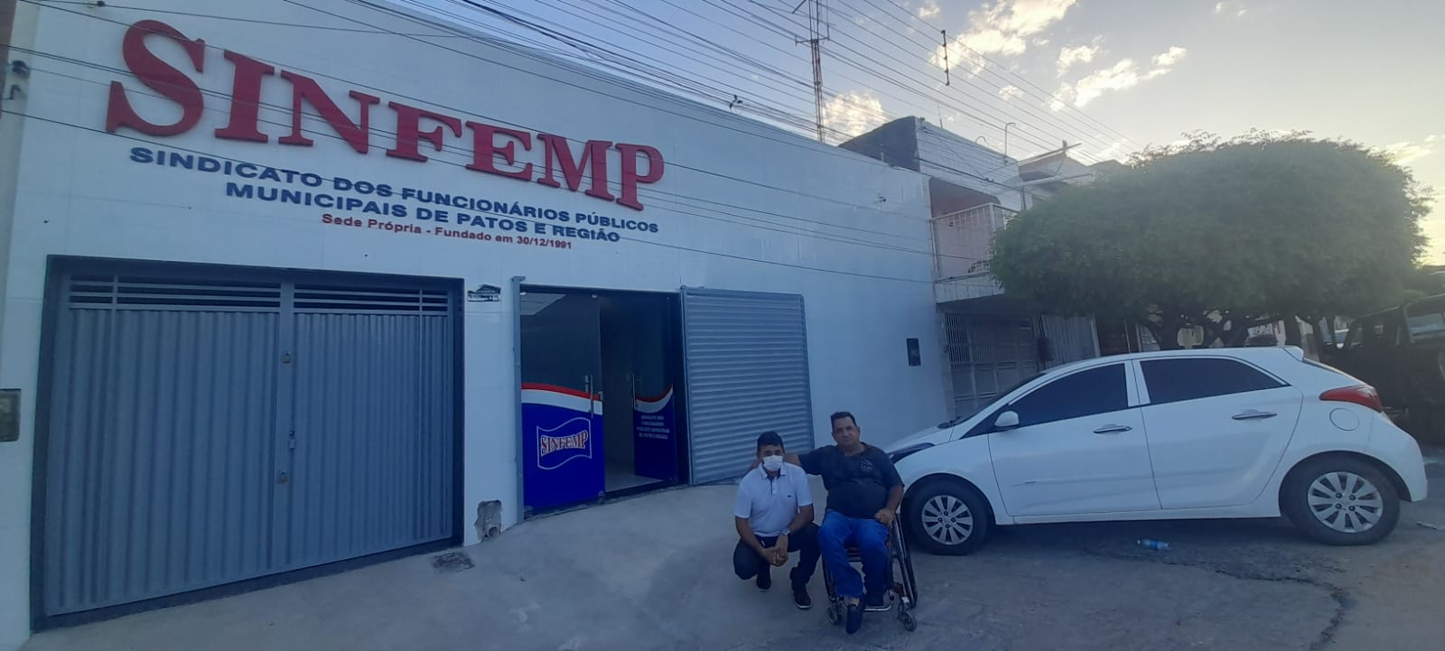 Taciano Wanderley comemora ação no MPPB que garante acessibilidade na sede do SINFEMP