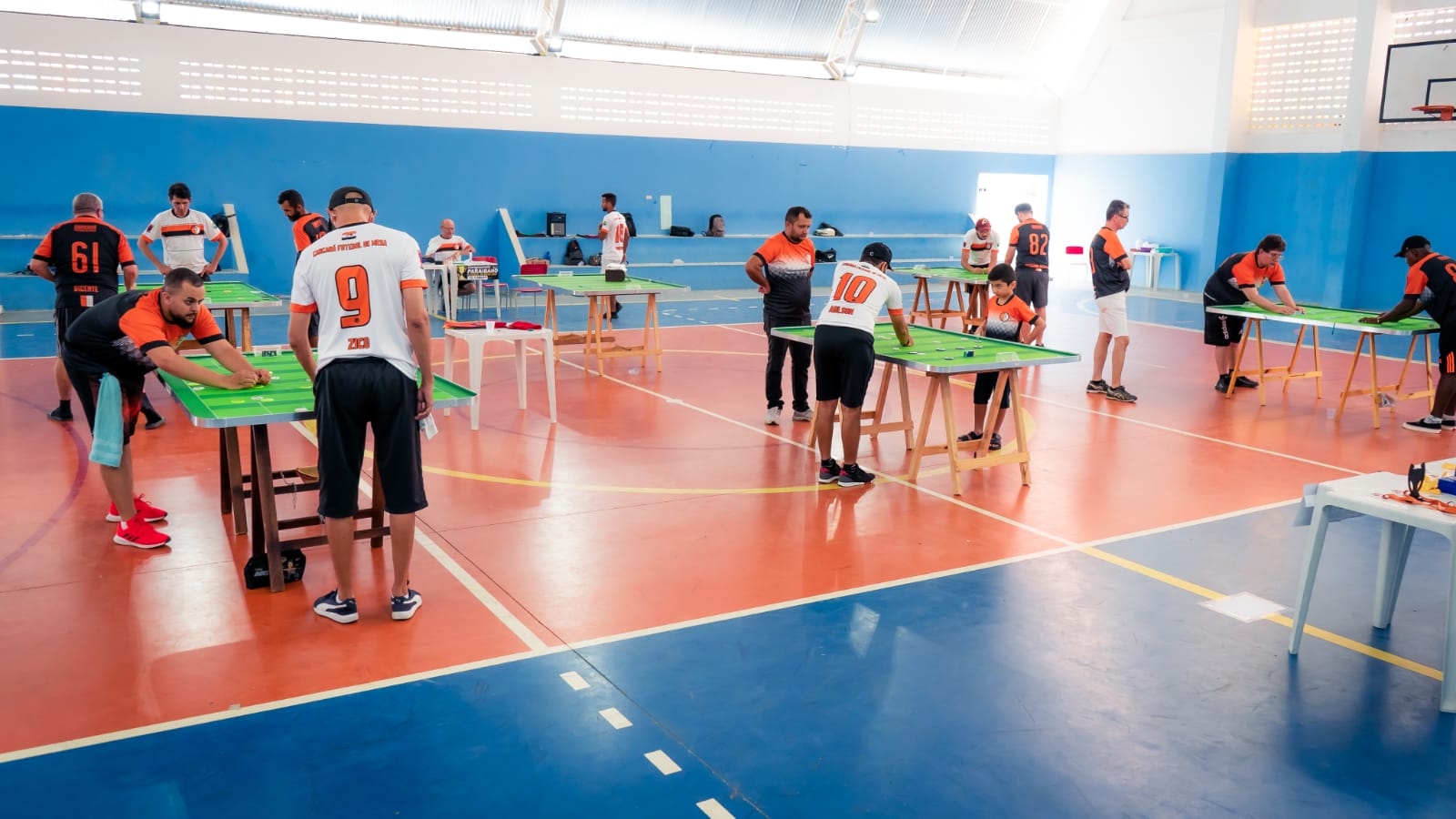 Terceira etapa do Campeonato Paraibano de Futebol de Mesa - Modalidade 12 toques, será realizada no próximo domingo (21), no ginásio da UNIFIP, em Patos
