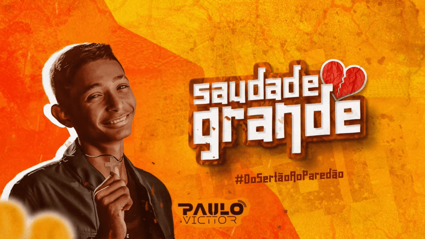 Jovem cantor patoense, Paulo Victtor, lança primeira música de trabalho intitulada 