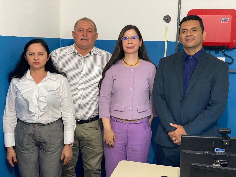 Vice-prefeito e Procurador Geral de Patos participam da inauguração do Posto Avançado de Atendimento Virtual do TJPB