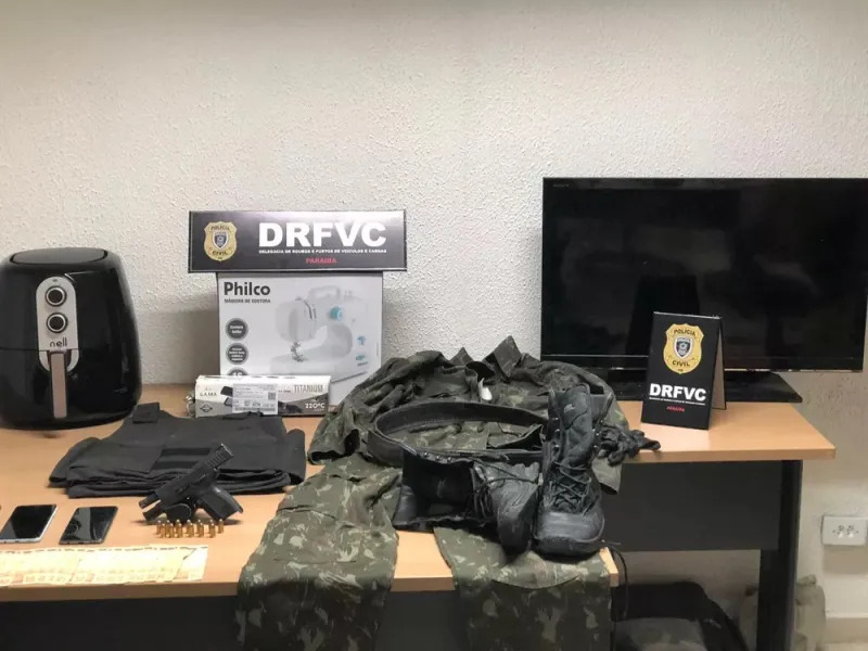 Polícia Civil prende maior assaltante de roubos de cargas e caminhões da Paraíba