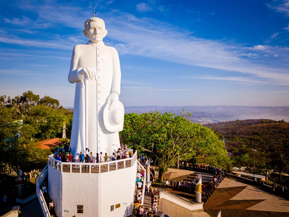 Padre Cícero Romão Batista é considerado "santo popular" para muitos fiéis católicos (Foto: Gustavo Pellizzon/SVM - G1) 