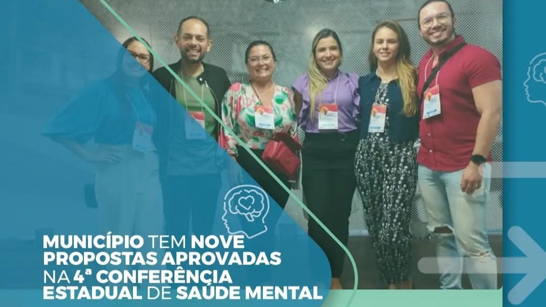 Município de Mãe d'Água tem nove propostas aprovadas na Conferência Estadual de Saúde Mental