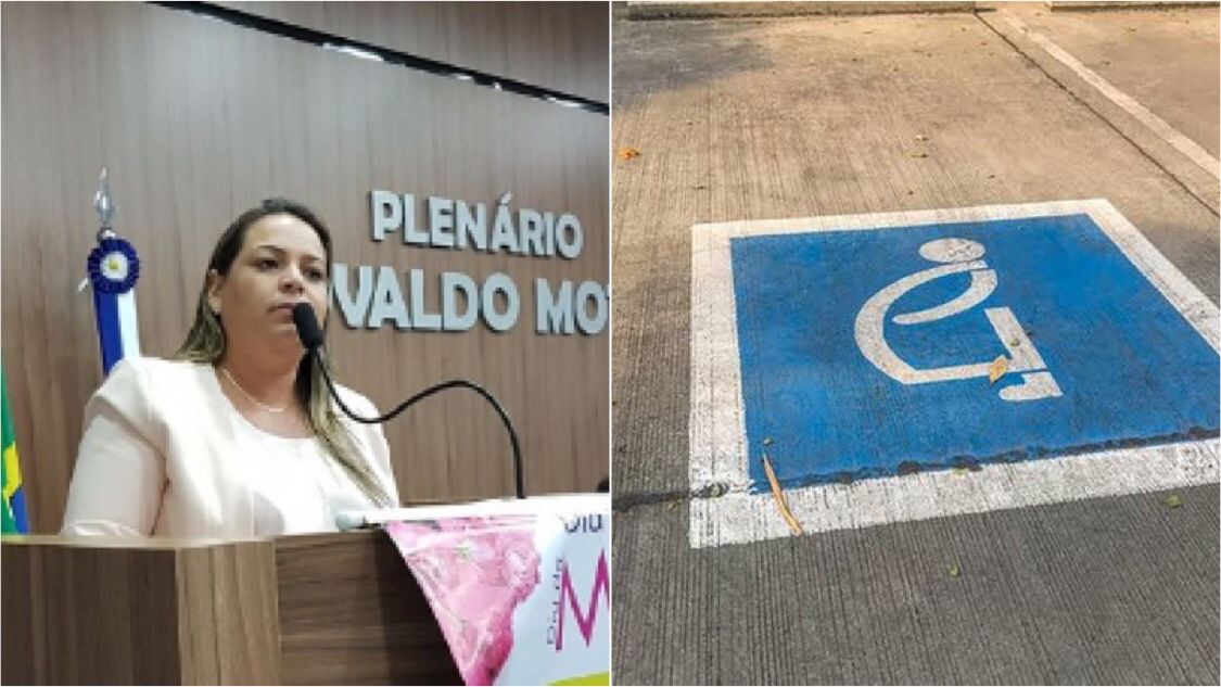 Vereadora Nadir Rodrigues questiona aplicação de lei que garante vagas de estacionamento para gestantes em Patos; STTRANS explica situação. OUÇA