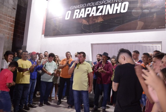 Sonho Realizado: Prefeitura de Cacimba de Areia entrega Ginásio Poliesportivo a população