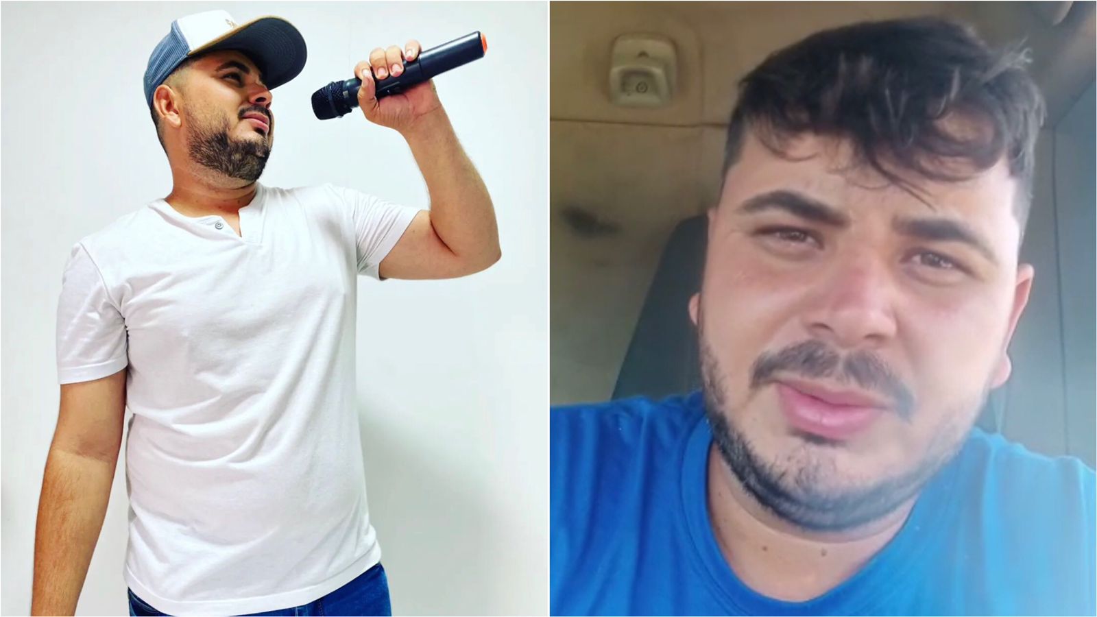 Cantor patoense tem objetos pessoais e microfone furtados de dentro do próprio carro em Patos, e faz vaquinha para adquirir novo aparelho. VÍDEO