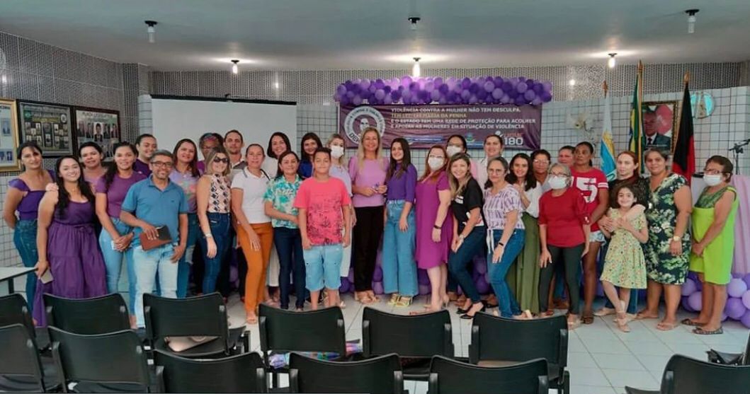 Prefeitura de Santa Terezinha-PB realiza palestra em alusão ao Agosto Lilás