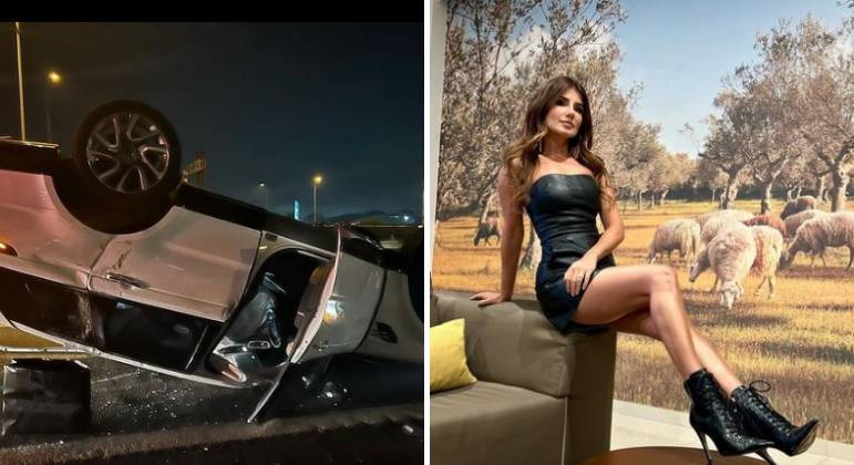 Cantora Paula Fernandes sofre grave acidente de carro e diz: 'Sei que ontem eu renasci'