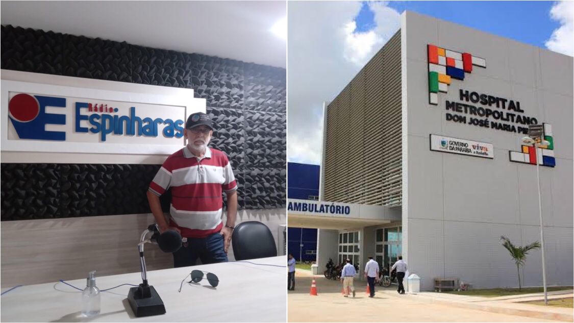 Radialista Luiz Carlos apresenta pequena melhora e pode ser extubado nas próximas horas